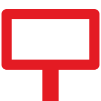 Ícono anuncio espectacular